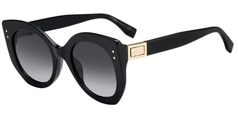 Fendi FF 0265/S 807/9O Sunglasses in Black 